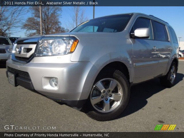 2011 Honda Pilot EX-L in Alabaster Silver Metallic