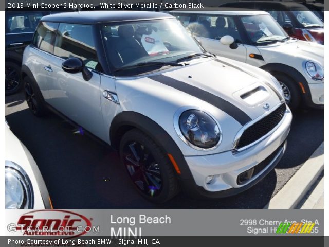 2013 Mini Cooper S Hardtop in White Silver Metallic