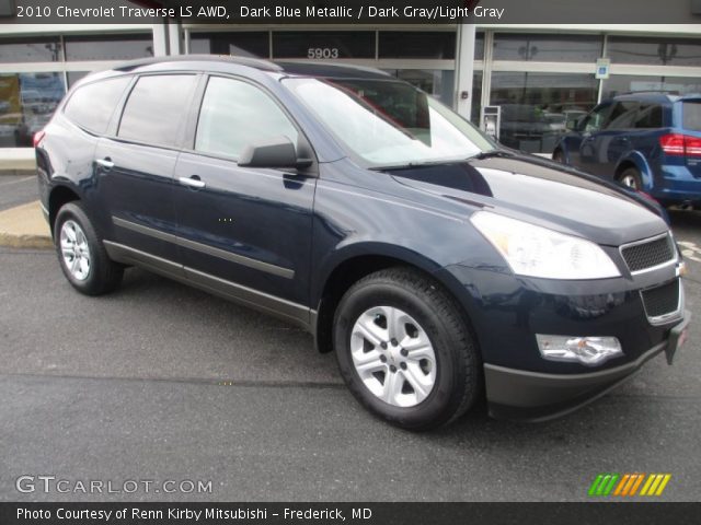 2010 Chevrolet Traverse LS AWD in Dark Blue Metallic