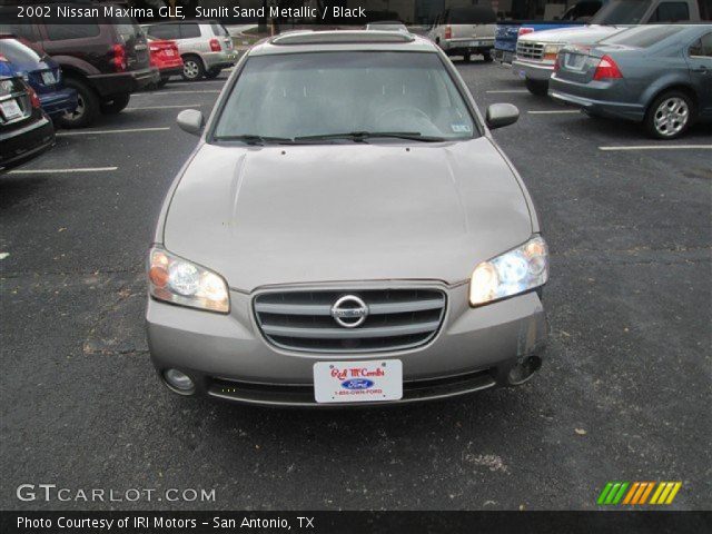 2002 Nissan Maxima GLE in Sunlit Sand Metallic