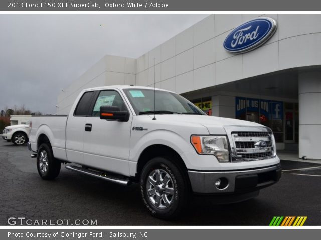 2013 Ford F150 XLT SuperCab in Oxford White