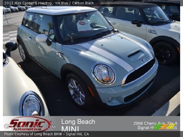 2013 Mini Cooper S Hardtop in Ice Blue