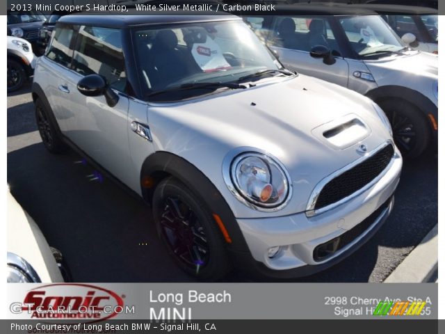 2013 Mini Cooper S Hardtop in White Silver Metallic