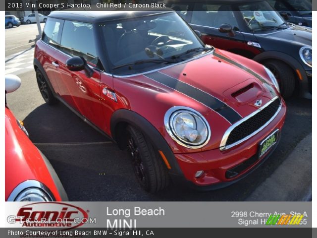 2013 Mini Cooper S Hardtop in Chili Red