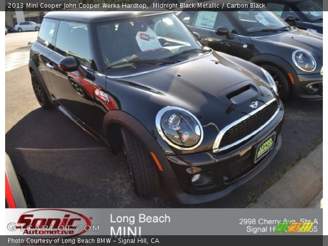 2013 Mini Cooper John Cooper Works Hardtop in Midnight Black Metallic