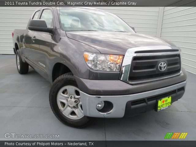 2011 Toyota Tundra Double Cab in Magnetic Gray Metallic