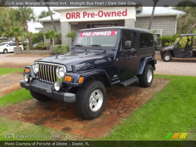 2006 Jeep Wrangler Unlimited 4x4 in Midnight Blue Pearl