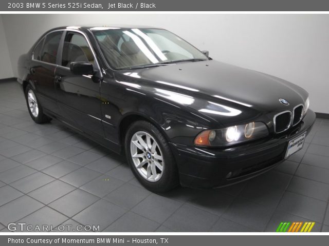 2003 BMW 5 Series 525i Sedan in Jet Black