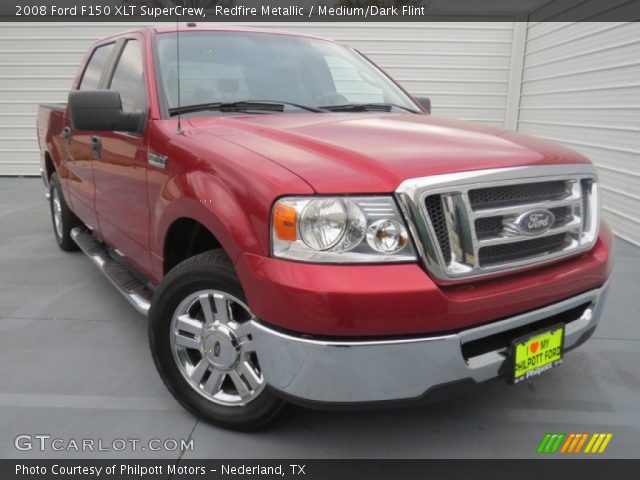 2008 Ford F150 XLT SuperCrew in Redfire Metallic