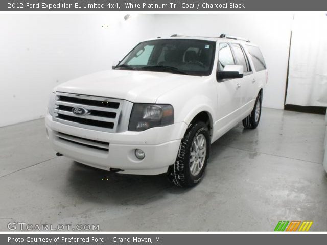 2012 Ford Expedition EL Limited 4x4 in White Platinum Tri-Coat