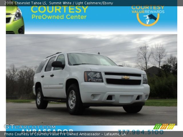 2008 Chevrolet Tahoe LS in Summit White