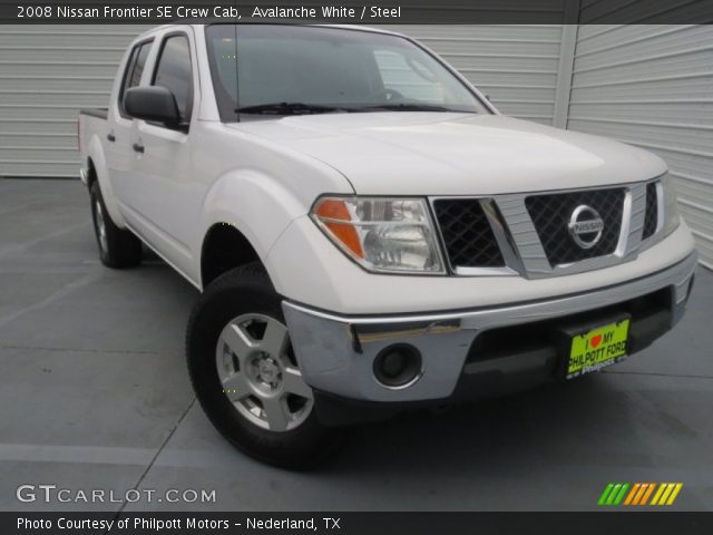 2008 Nissan Frontier SE Crew Cab in Avalanche White