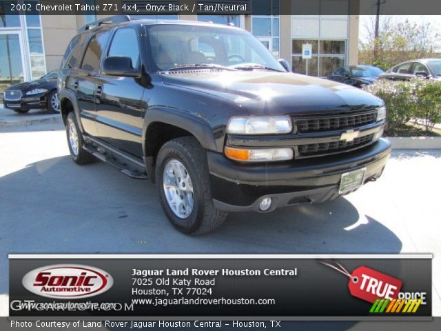 2002 Chevrolet Tahoe Z71 4x4 in Onyx Black