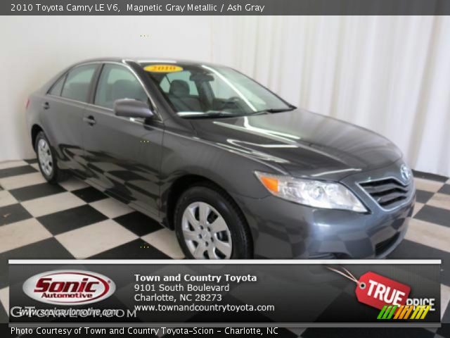 2010 Toyota Camry LE V6 in Magnetic Gray Metallic