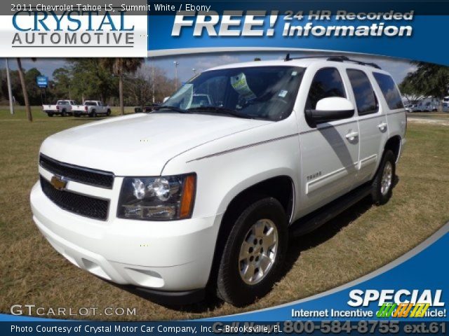 2011 Chevrolet Tahoe LS in Summit White