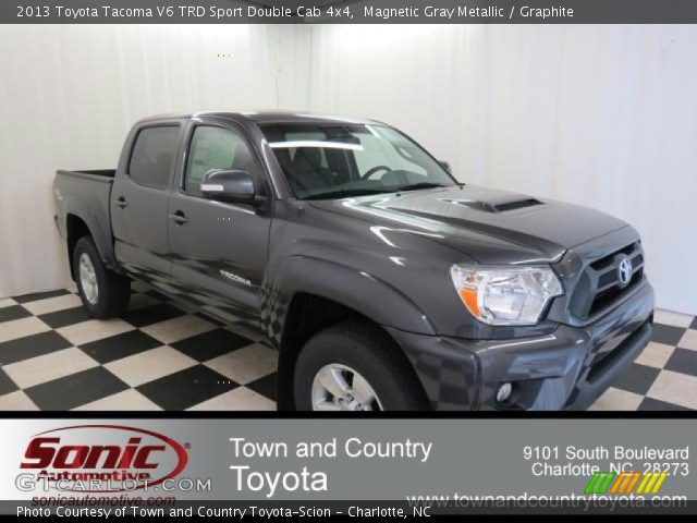 2013 Toyota Tacoma V6 TRD Sport Double Cab 4x4 in Magnetic Gray Metallic