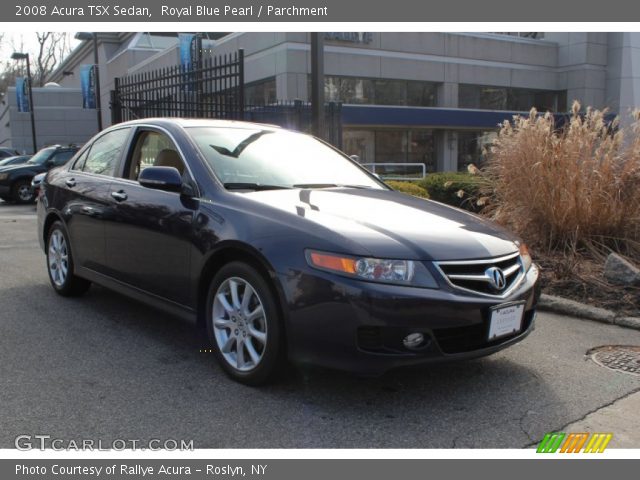 2008 Acura TSX Sedan in Royal Blue Pearl