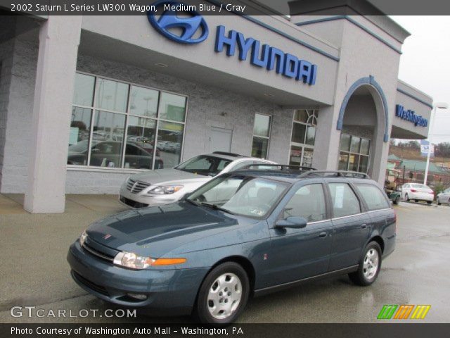 2002 Saturn L Series LW300 Wagon in Medium Blue