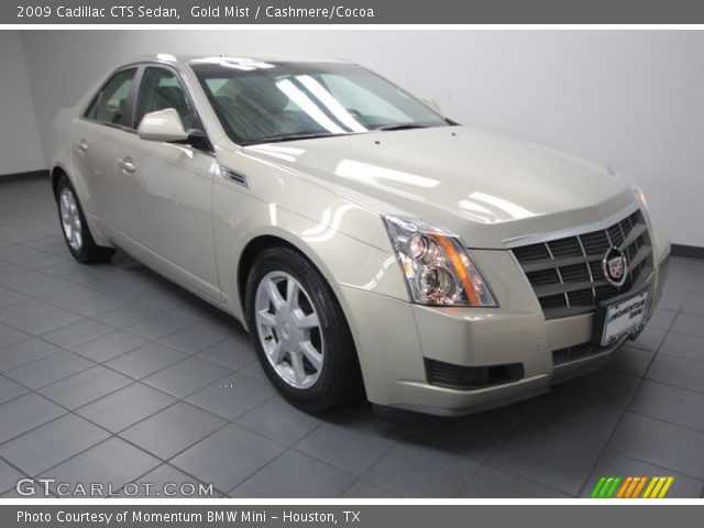 2009 Cadillac CTS Sedan in Gold Mist