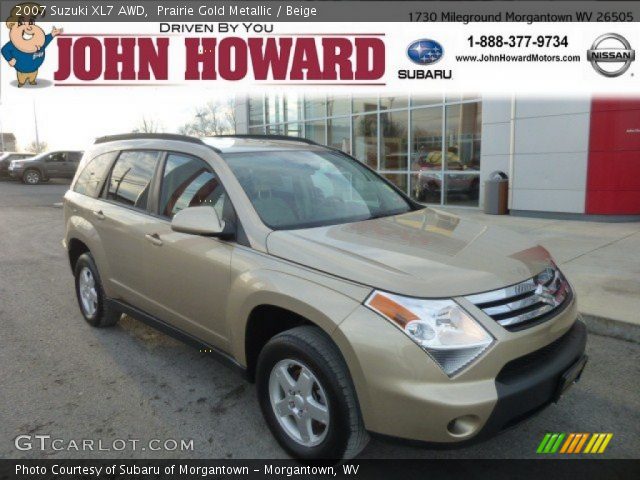 2007 Suzuki XL7 AWD in Prairie Gold Metallic