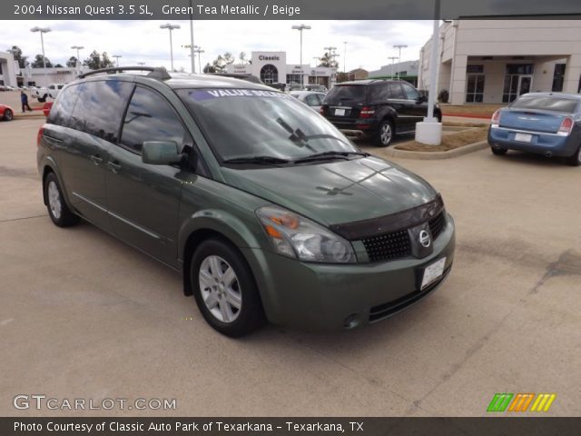 2004 Nissan Quest 3.5 SL in Green Tea Metallic