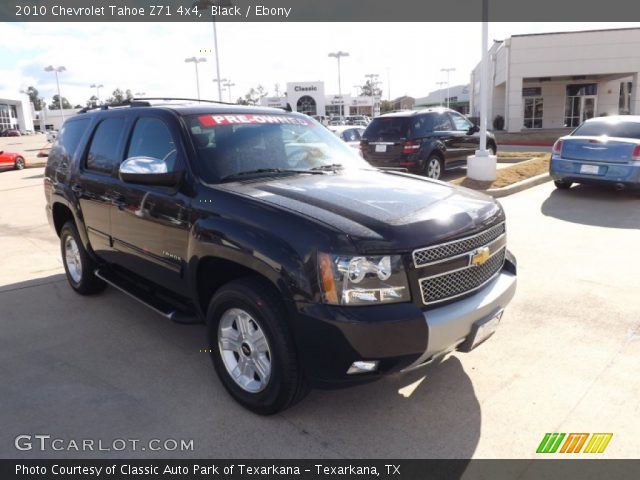 2010 Chevrolet Tahoe Z71 4x4 in Black