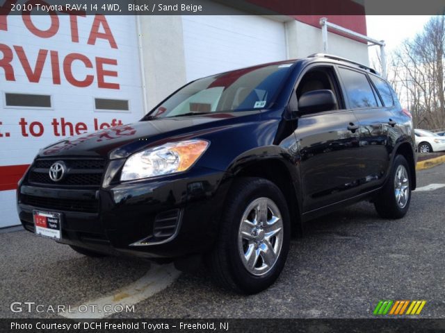 2010 Toyota RAV4 I4 4WD in Black