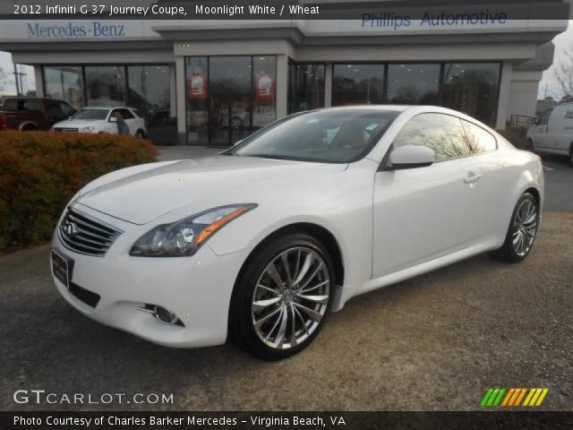 2012 Infiniti G 37 Journey Coupe in Moonlight White
