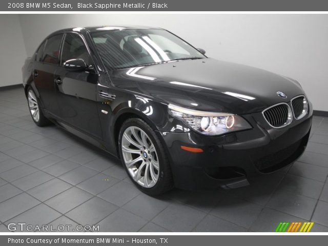 2008 BMW M5 Sedan in Black Sapphire Metallic