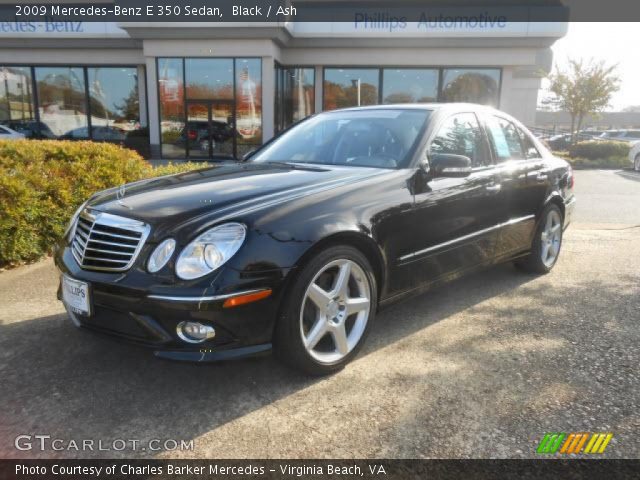 2009 Mercedes-Benz E 350 Sedan in Black
