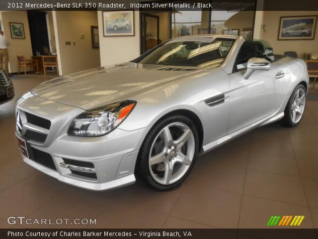 2012 Mercedes-Benz SLK 350 Roadster in Iridium Silver Metallic