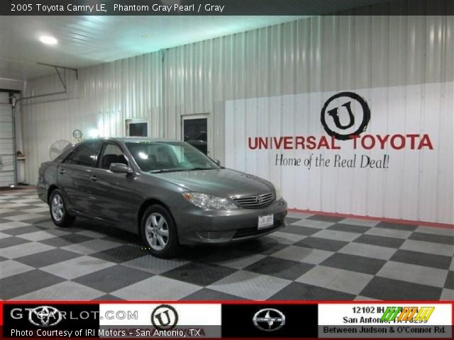 2005 Toyota Camry LE in Phantom Gray Pearl