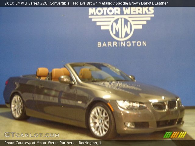 2010 BMW 3 Series 328i Convertible in Mojave Brown Metallic