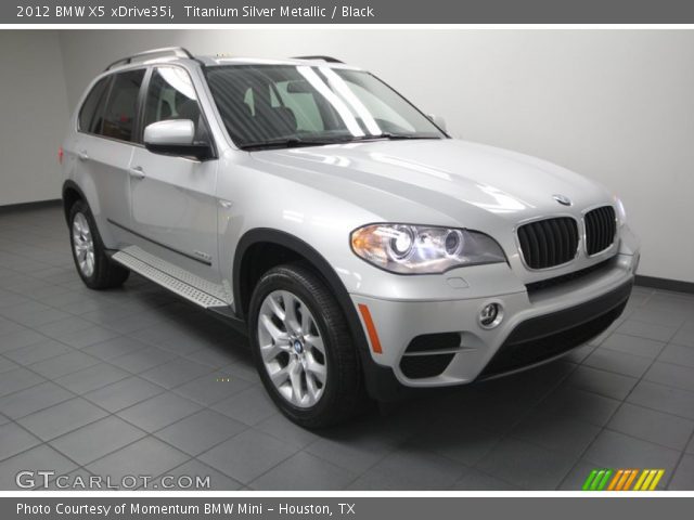2012 BMW X5 xDrive35i in Titanium Silver Metallic