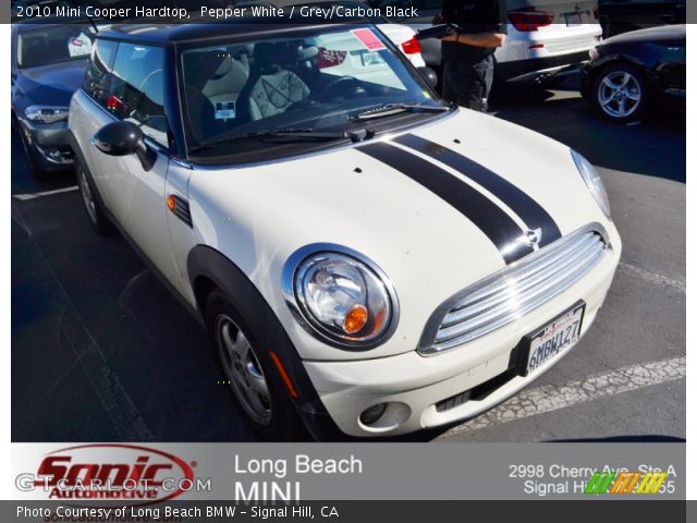 2010 Mini Cooper Hardtop in Pepper White