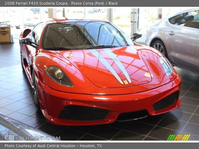 2008 Ferrari F430 Scuderia Coupe in Rosso Corsa (Red)