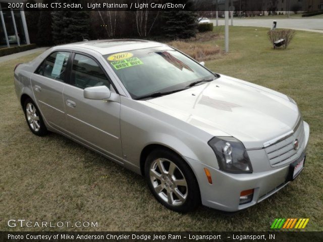 2007 Cadillac CTS Sedan in Light Platinum