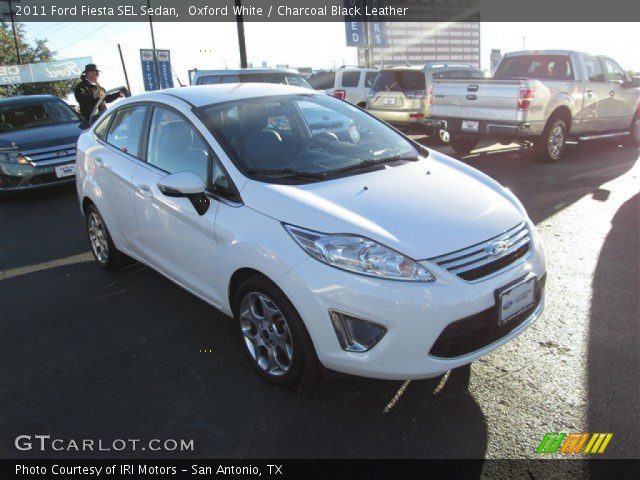 2011 Ford Fiesta SEL Sedan in Oxford White