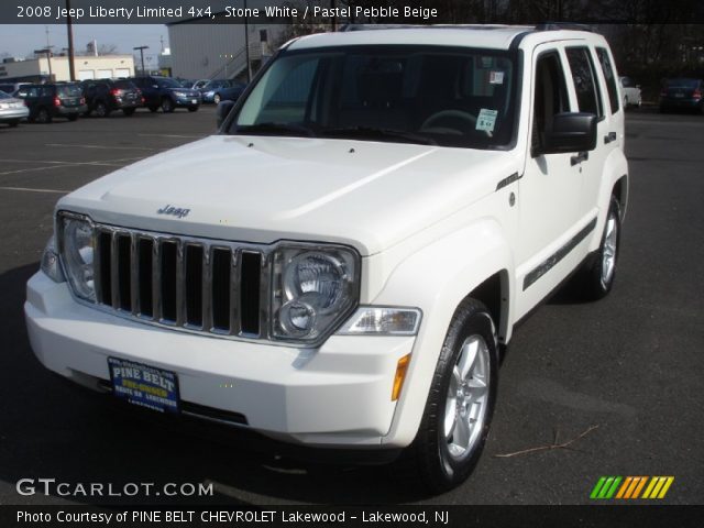 2008 Jeep Liberty Limited 4x4 in Stone White