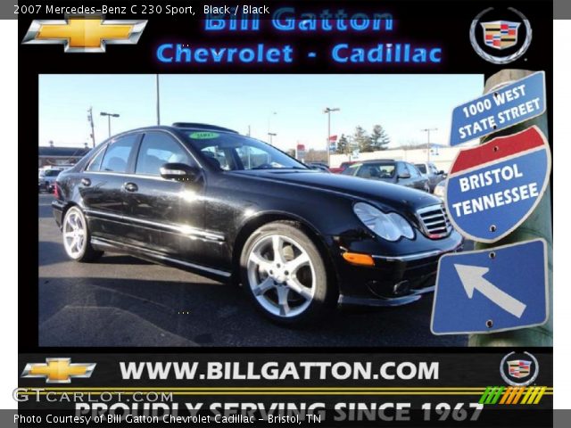 2007 Mercedes-Benz C 230 Sport in Black