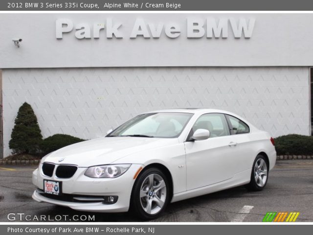 2012 BMW 3 Series 335i Coupe in Alpine White