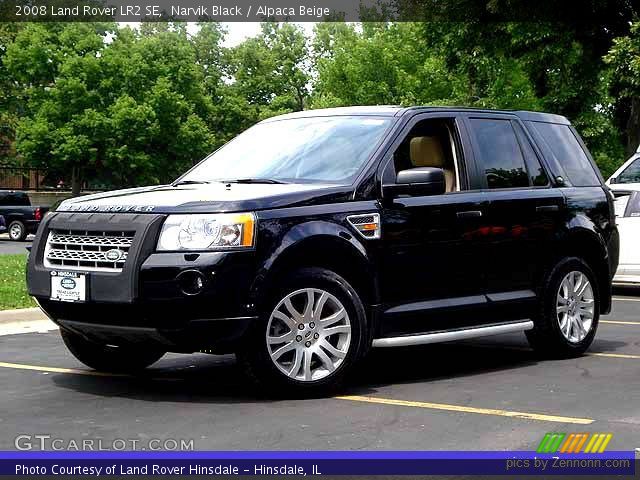 2008 Land Rover LR2 SE in Narvik Black