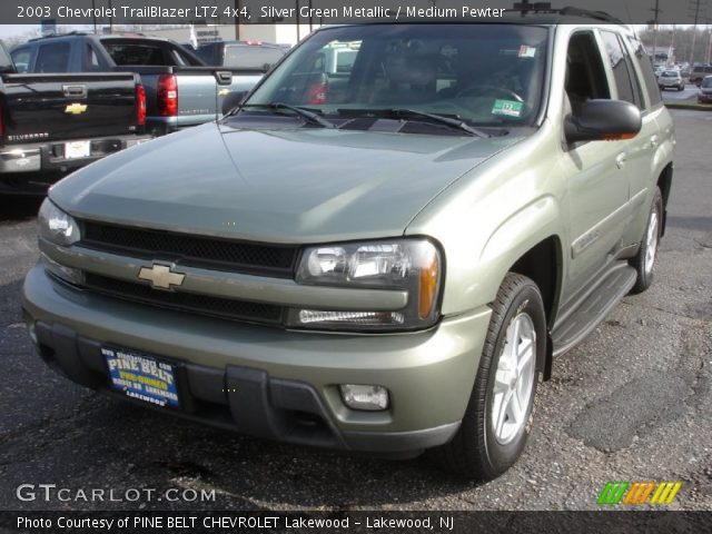 2003 Chevrolet TrailBlazer LTZ 4x4 in Silver Green Metallic