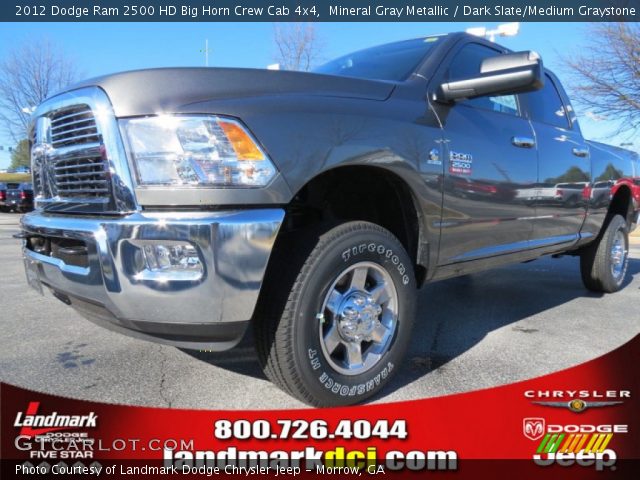 2012 Dodge Ram 2500 HD Big Horn Crew Cab 4x4 in Mineral Gray Metallic
