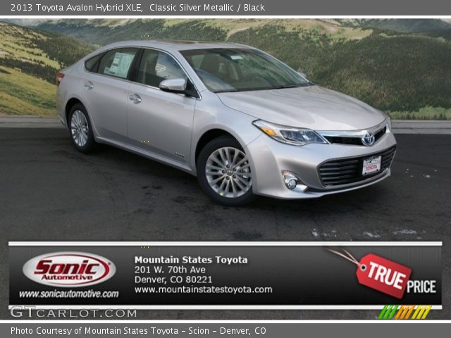 2013 Toyota Avalon Hybrid XLE in Classic Silver Metallic