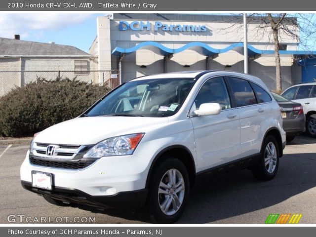2010 Honda CR-V EX-L AWD in Taffeta White