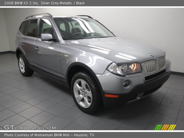 2008 BMW X3 3.0si in Silver Grey Metallic