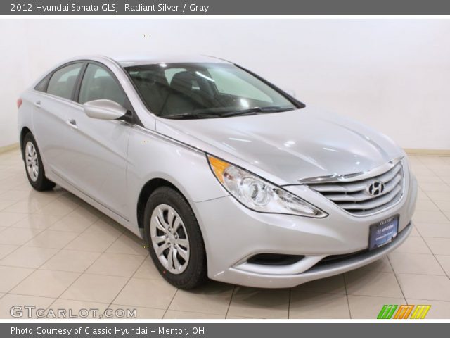 2012 Hyundai Sonata GLS in Radiant Silver