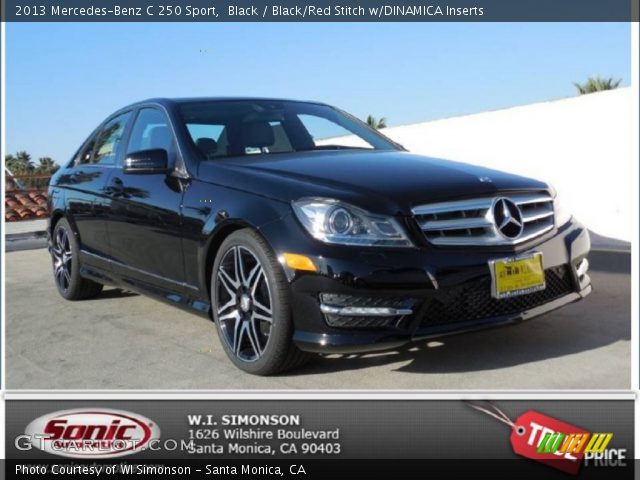 2013 Mercedes-Benz C 250 Sport in Black