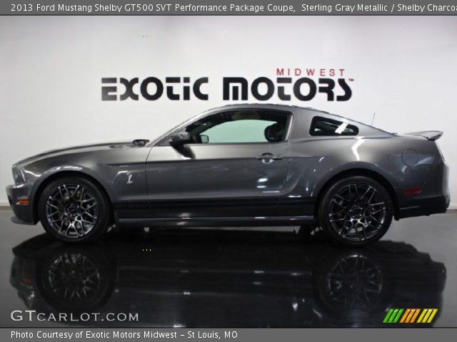 2013 Ford Mustang Shelby GT500 SVT Performance Package Coupe in Sterling Gray Metallic